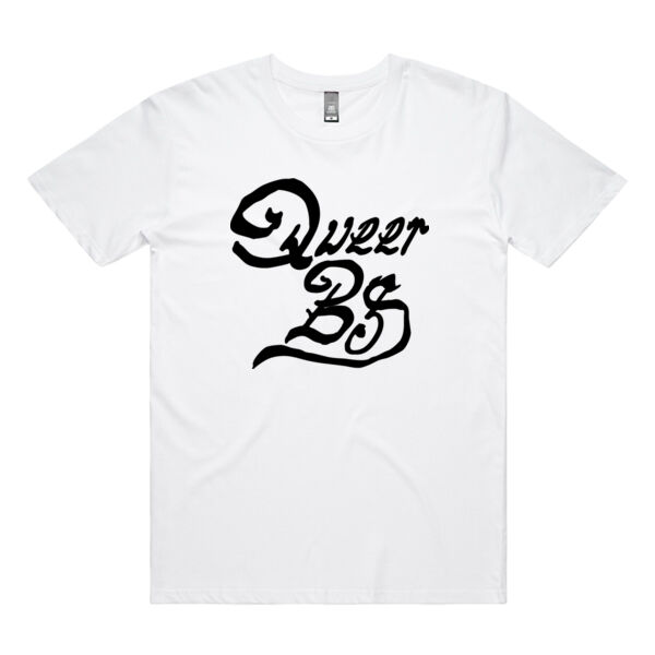 Queer BS (Big Sing) shirt white Thumbnail